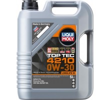 Масло моторное LIQUI MOLY SAE  0W30 Top Tec 4210 5 л 21605 синтетическое 21605