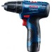 Аккумуляторный шуруповерт BOSCH GSR 120-LI Professional [06019F7001] 2х1,5 Ач