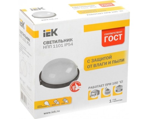 Светильник для ЖКХ IEK НПП 1101 100Вт IP54 белый [LNPP0-1101-1-100-K01]