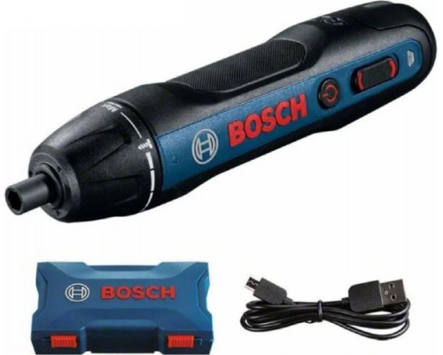 Отвертка аккумуляторная BOSCH GO [06019H2020]