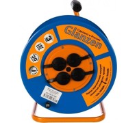 Удлинитель на катушке GLANZEN EB-30-009 КГ 3х1,5 30м (металлическая катушка)