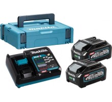 Набор АКБ и ЗУ MAKITA PSK XGT 40.0В 4,0 Ач Li-ion (2шт.) BL4040/DC40RA (1шт.) 191J99-7