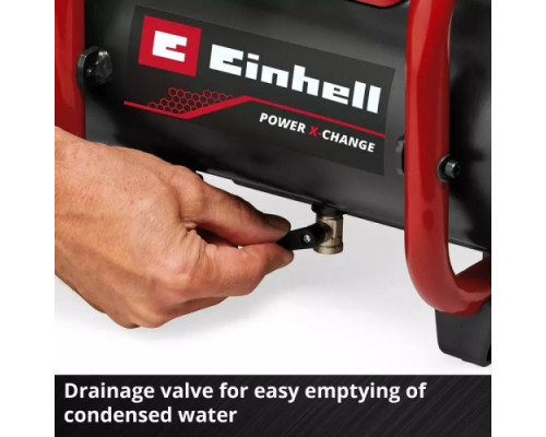 Компрессор поршневой безмасляный аккумуляторный EINHELL TE-AC 36/150 Li OF-Solo 4020415
