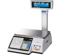 Весы торговые Cas CL-3000J-15P настольные с печатью (tcp/ip) со стойкой 1321624