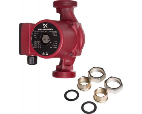 Циркуляционный насос Grundfos UPS 32-60 EU с гайками, 98368440