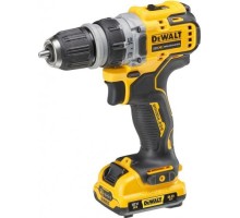 Дрель-шуруповерт аккумуляторная DeWALT DCD 703 L2T бесщеточная [DCD703L2T-QW]