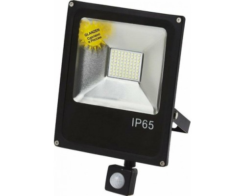 Прожектор GLANZEN FAD-0013-50 SMD IP65 6000K с датчиком движения