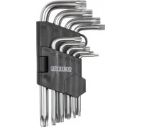 Набор ключей TORX Biber 90506 CrV 1.5-10мм 9шт. тов-085699