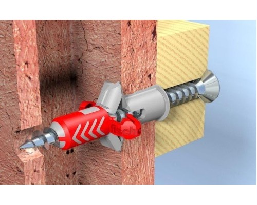 Дюбель FISCHER DUOPOWER 10 х 80 универсальный нейлоновый 538242 [538242]