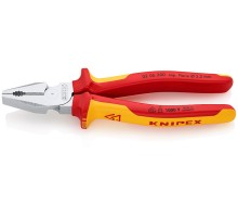 Плоскогубцы диэлектрические KNIPEX KN-0206200SB комбинированные особой мощности VDE, 200 мм