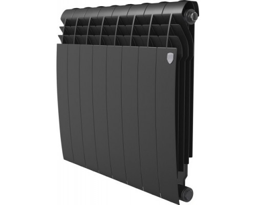 Радиатор отопления ROYAL THERMO Biliner B 500 Черный - 8 секц. биметаллический НС-1682289