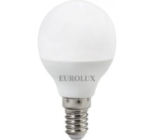 Лампа светодиодная EUROLUX G45 LL-E-G45-7W-230-4,0K-E14 [76/2/6]