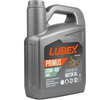 Масло моторное Lubex PRIMUS MV 10W40  4 л. синтетическое [L034-1322-0404]