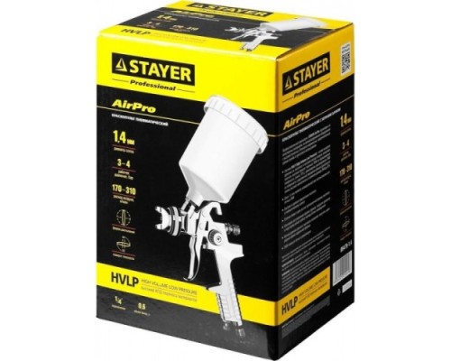 Краскопульт пневматический STAYER AirPro 