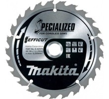 Пильный диск по дереву MAKITA 165x20x1.0х25T efficut [B-62979]