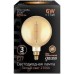 Лампа светодиодная GAUSS G200 filament 6w 890lm 2700к е27 golden straight led [154802118]