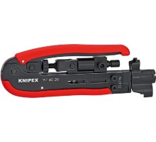 Клещи для опрессовки кабельных наконечников KNIPEX 974020SB [KN-974020SB]