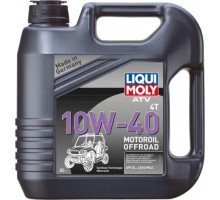 Масло для квадроциклов LIQUI MOLY SAE 10W40 ATV 4T Motoroil Offroad  4 л 7541 синтетическое [3014/7541]