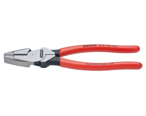 Плоскогубцы KNIPEX KN-0901240SB Lineman's электромонтажные, 240 мм