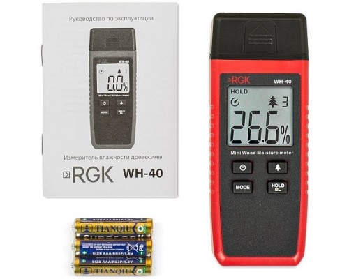 Измеритель влажности RGK WH-40 древесины  [776295]