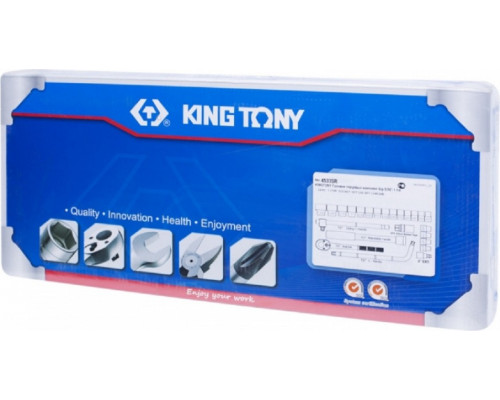 Набор головок 1/2" KING TONY 4533SR, 24 предмета