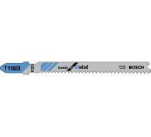 Пилки по металлу BOSCH T118В (5шт.) 2608631014