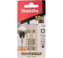 Бита для заворачивания MAKITA B-28226 Impact Gold T10, 50 мм, E-form (MZ), 2 шт.