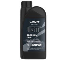 Масло трансмиссионное LAVR MOTO GT GEAR OIL 80W90 GL5, 1 л Ln7902