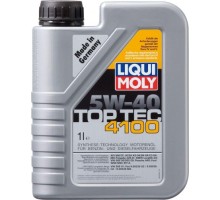 Масло моторное LIQUI MOLY SAE  5W40 Top Tec 4100   1 л. 7500/9510 синтетическое [9510/7500]