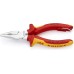 Плоскогубцы диэлектрические KNIPEX 0826145T 1000 V, 145 мм, удлиненные [KN-0826145T]