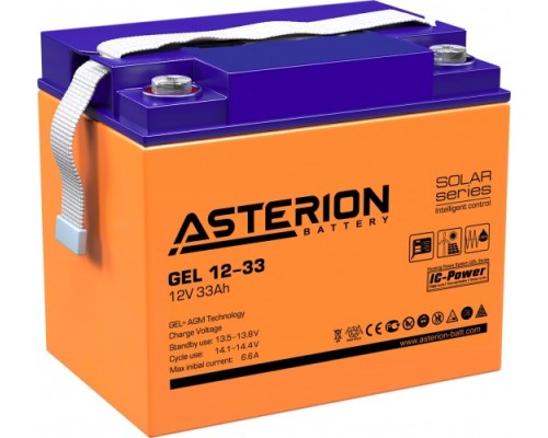 Аккумулятор ASTERION GEL 12-33 [ASTERION GEL 12-33 NDC]