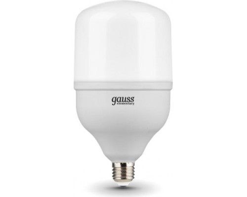 Лампа светодиодная GAUSS T120 elementary 42w 3600lm 4000k e27 led [63224]