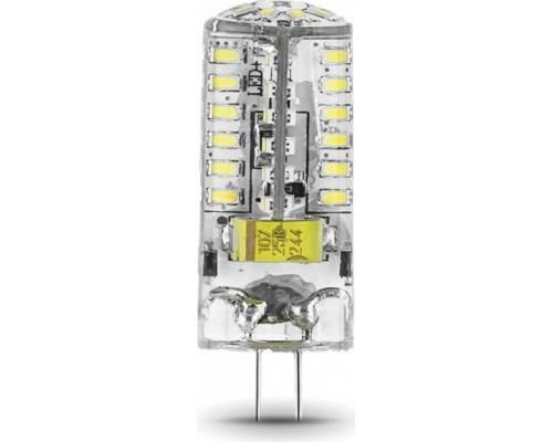 Лампа светодиодная GAUSS G4 g4 12v 3w 230lm 2700k силикон led [207707103]