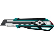 Нож строительный KRAFTOOL GRAND-25 с двойным фиксатором, 25 мм 09190
