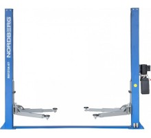 Подъемник автомобильный NORDBERG N4121A-4T 220v 2х стоечный 4т, асимметричный [ЦБ-00009456]