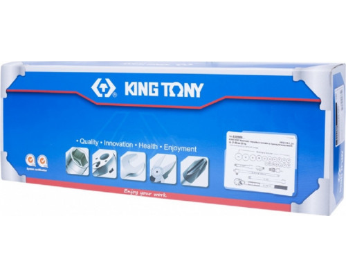 Набор головок 3/4" KING TONY 6323MR, 23 предмета