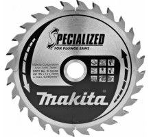 Пильный диск по дереву MAKITA 165x20x1.6x28T для (для погружных пил) [B-31550]