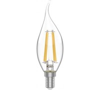 Лампа светодиодная GAUSS Свеча basic filament на ветру 4,5w 420lm 4100к е14 led 1041125