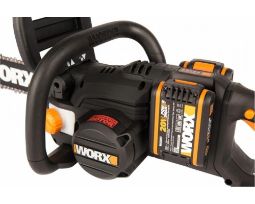 Пила цепная аккумуляторная WORX WG384E.9 без АКБ и ЗУ бесщеточная [WG384E.9]