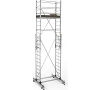Вышка-тура алюминиевая Sarayli 2x13 + 2x13 с подъемным механизмом 5313