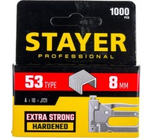 Скоба STAYER MASTER 8 мм для степлера тонкие тип 53, 1000 шт 3159-08_z02