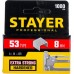 Скоба STAYER MASTER 8 мм для степлера тонкие тип 53, 1000 шт [3159-08_z02]