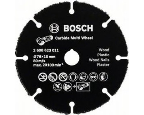 Твердосплавный диск универсальный BOSCH 76х1х10 мм Multi Wheel [2608623011]
