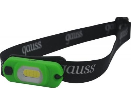 Фонарь GAUSS GFL408 налобный 3w 150lm li-ion 300mah led [GF408]