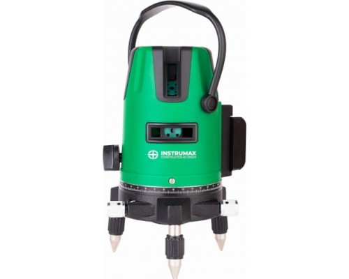 Лазерный уровень INSTRUMAX Constructor 4D GREEN [IM0140]