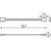 Набор коннекторов GAUSS BT433 basic для led-ленты-10 mm 5050 ip20