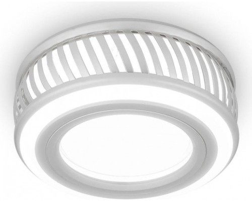 Светильник точечный GAUSS BACKLIGHT кругл.gu5.3, 3w, led 3000k белый матовый [BL143]