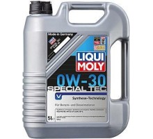 Масло моторное LIQUI MOLY SAE  0W30 Special Tec V  5 л 2853 синтетическое [2853]