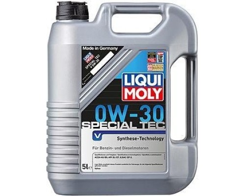 Масло моторное LIQUI-MOLY SAE 0W30 Special Tec V 5 л 2853 синтетическое [2853]