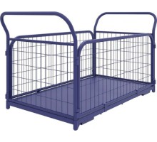Тележка платформенная с сетчатыми бортами Rusklad ТС-2 600 х 900 мм, (без колес) ТС 2 б/к